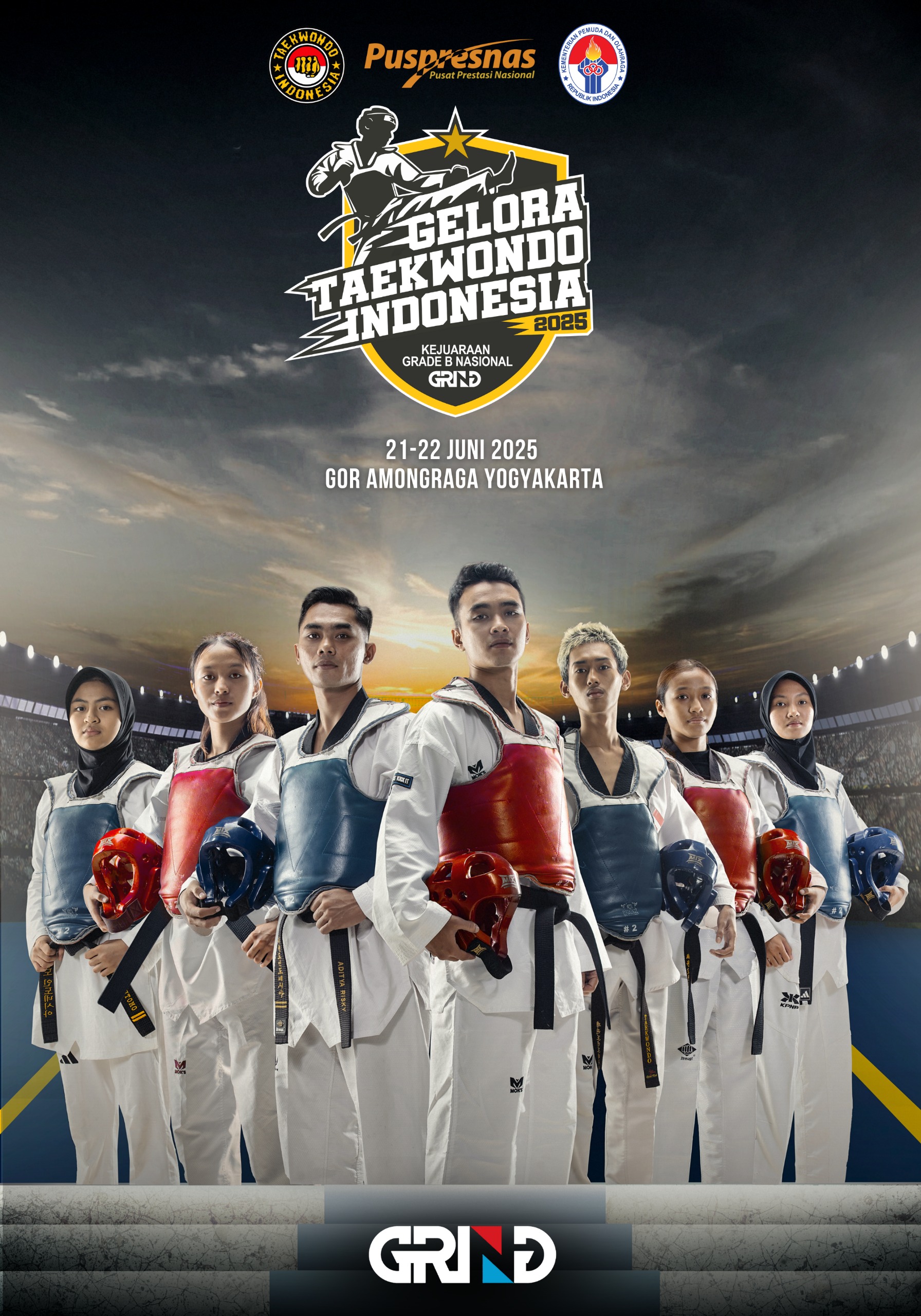 Panggung Juara Taekwondo Indonesia Taekwondo Indonesia Dojang taekwondobadung